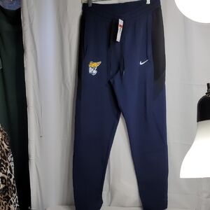 Nike Blue and Black Jogger Sweatpants